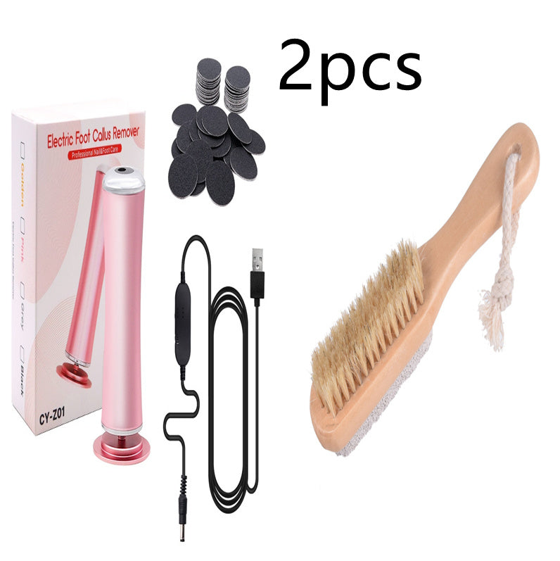 Electric Foot Callus Remover Foot Care File Heels Dead Skin Pedicure Tool Electronic Foot Grinder And Replacement Sandpaper